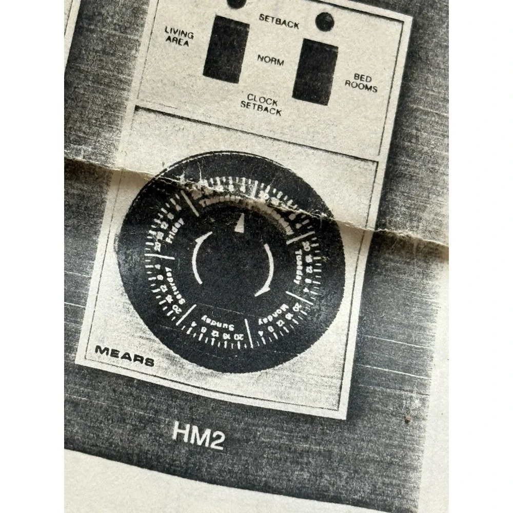 Mears HM2 Home‎ Monitor Setback Control
